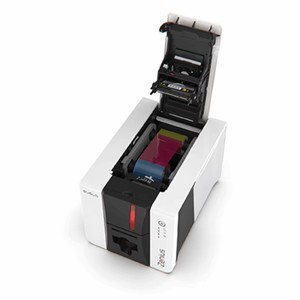 Nouvelle Imprimante de Cartes Plastiques Originale <span class=keywords><strong>Evolis</strong></span> <span class=keywords><strong>Zenius</strong></span> 2 Recto Simple, Impression Cartes PVC d'Identité 300dpi - Product Image 3