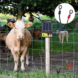 Conectores de Alambre para Cercas de 2 Piezas, Clips de Cobre Seguros para Sistemas de Cercas Agrícolas, Fácil Instalación, Cable de Conexión T2, 2 Piezas, Eléctricos - Product Image 1
