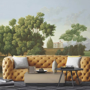 Personnalisé 3D Paysage Mural <span class=keywords><strong>Papier</strong></span> <span class=keywords><strong>Peint</strong></span> À La Main Plante Caractère Animal bâtiment Nuage Pont <span class=keywords><strong>Papier</strong></span> <span class=keywords><strong>Peint</strong></span> Pour <span class=keywords><strong>Papier</strong></span> <span class=keywords><strong>Peint</strong></span> - Product Image 1