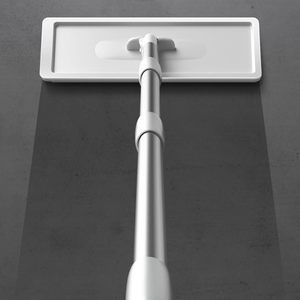 Hands Free 360 Swivel Head Floor Tile Laminate Marble Bedroom Bathroom Wash Dry Self Wringing Flat Hospital <b>Mop</b> <b>and</b> <b>Bucket</b> Set - Product Image 2