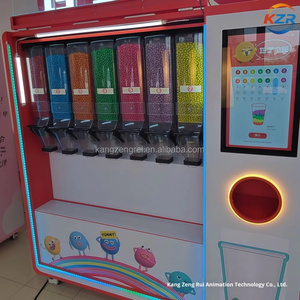 Máquina Expendedora Inteligente de Dulces y Chocolates, Autoservicio Comercial con Código QR, Máquina de Dulces de Colores Alegres - Product Image 5