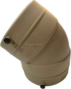 אביזרי אלקטרופיוז'ן אפור PN20 	 45 °   DN160 	 אביזרי צנרת PPR מפלסטיק, כל סוגי אביזרי הצנרת PPR - Product Image 2