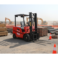 Nouveau chariot élévateur électrique JICHUAN 2-3,5 tonnes, hauteur de levage 3m-6m, transmission intégrale, longueur de fourche 3380mm, pneus pleins, transpalette électrique