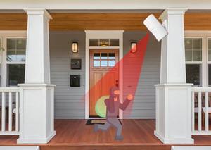 Détecteur de présence humaine KKM S2 pour balise murale, capteur de mouvement infrarouge PIR avec chipset NRF52 pour usage public - Product Image 6