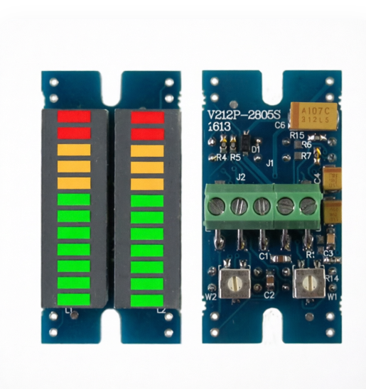 Music spectrum, volume level, dual channel LED display module, VU audio meter