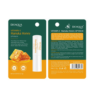 Cuidado <span class=keywords><strong>Labial</strong></span> de Miel Natural de Marca Privada a Bajo <span class=keywords><strong>Precio</strong></span>, Vitamina E, Hidratante, Reafirmante, Iluminador y Rejuvenecedor - Product Image 1