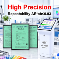 Colorimètre portable Linshang LS173 avec Bluetooth, ouverture de 8 mm, lecteur de couleur numérique pour l'inspection de la peinture, du plastique et du textile