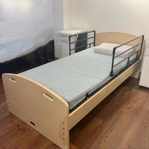 Lit médicalisé manuel Wan Renkangyun à manivelle simple ou double, avec levage du dossier et des jambes, pour soins aux personnes âgées à domicile - Product Image 2