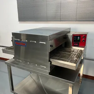 Groothandel Commerciële Elektrische Transportband Pizza Oven Volautomatische Voor Pizza Bakken