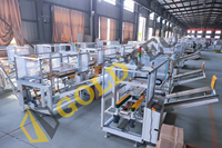Machine d'érection de Carton de boîte de ruban entièrement automatique avec colle thermofusible