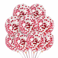 Ballons en latex personnalisés de 12 pouces de bonne qualité pour la décoration de fête, ensemble suspendu pour anniversaire, personnalisation possible
