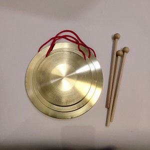 Offre Spéciale : Gong en Laiton de Qualité Supérieure de 10 CM avec Marteau – Instrument de Musique Traditionnel Chinois, Instrument de Percussion, Jouet Gong - Product Image 4