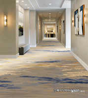 Tapis industriel moderne minimaliste ignifuge et anticorrosion pour centre commercial, hôtel, exposition, casino et espace public