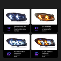Pour BMW Série 5 F10 F18 Phares de Voiture LED à Projecteur 2011-2017 Feux de Jour 12V 36W Accessoires Automobiles