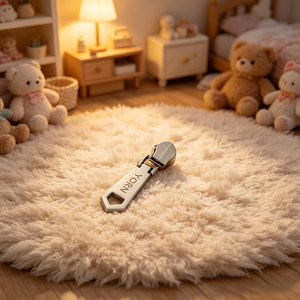 Tirette de fermeture éclair en métal personnalisée de qualité supérieure, en alliage de zinc électroplaqué, anti-ternissement, pour sacs, vêtements et accessoires de bricolage - Product Image 6
