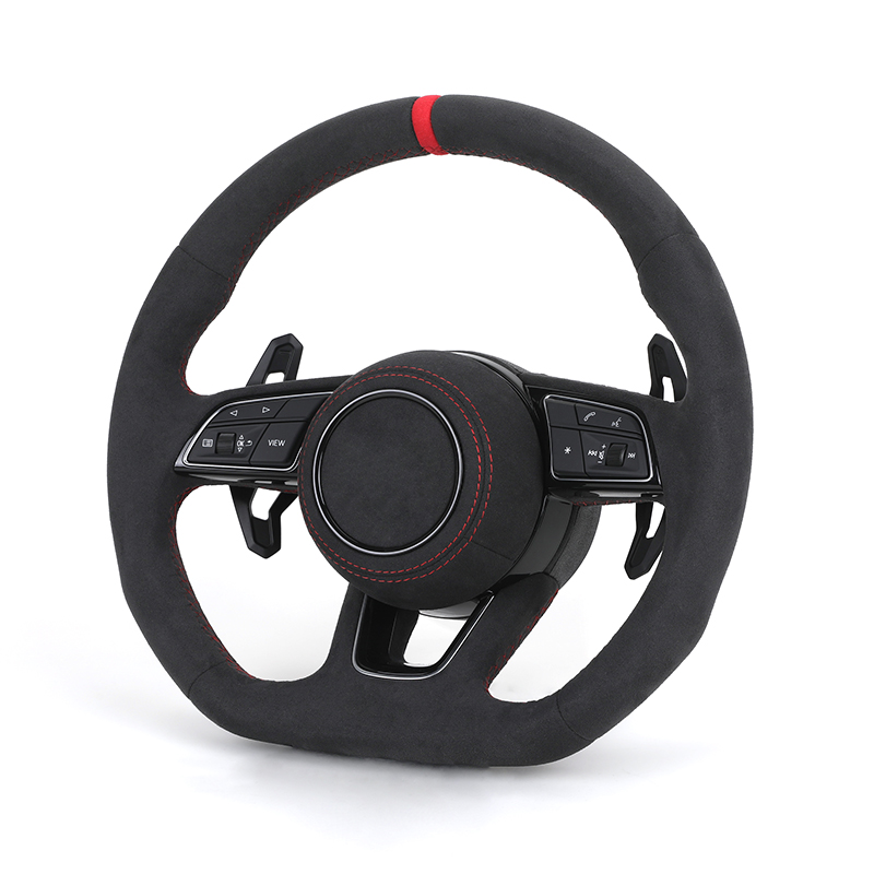 RS-Half Alcantara+Red Strip
