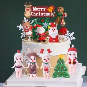 Decoración de cumpleaños de Navidad Artesaní<span class=keywords><strong>a</strong></span> de resina Adornos en miniatura Decoraciones para el hogar - Product Image 3