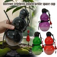 Bouteille réutilisable Wukong de 950 ml sans BPA, écologique, d'inspiration rétro, avec infuseur à thé et sangle, pour boire directement, motif Roi Singe, idéale pour les voyages