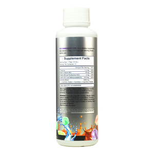 مكمل غذائي سائل لوففيتا بالجملة لتعزيز الطاقة وتحفيز عملية الأيض، يحتوي على النياسين وفيتامين ب6 وإل-كارنيتين بتركيز 3000 ملغ للبالغين، خالٍ من المواد الاصطناعية - Product Image 2