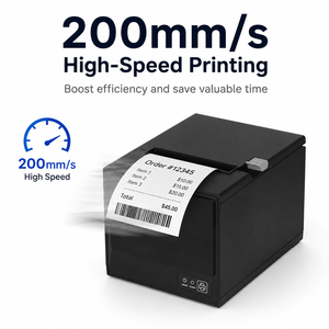 Impresora de Recibos Térmica Económica sin Tinta de 80 mm, Impresora POS USB para Facturas - Product Image 4