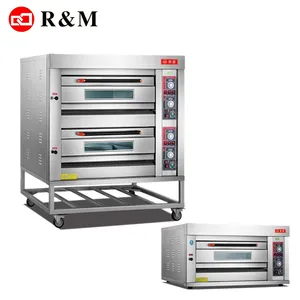 Double Deck Commerci Cbakeri Harga Oven Gas Industri Oven Gas Mini Oven