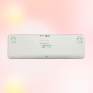 104 Phím Kích Thước Đầy Đủ Có Thể Sạc Lại 2.4G Không Dây Gradient Màu Hồng PC Bàn Phím Không Dây Và Chuột Combo Với Vòng Keycap Phím Số - Product Image 6