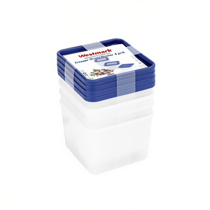 Westmark Freezer <b>Container</b> Trio 4 Pack Deep Freezing <b>Food</b> <b>Storage</b> - Product Image 2