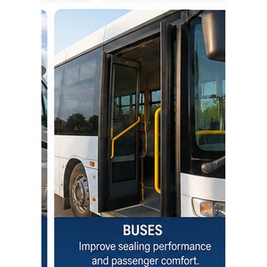 Tira de Sellado de Goma EPDM de Alta Densidad <span class=keywords><strong>para</strong></span> Puerta Trasera, Impermeable, Antipolvo, Aislante Acústico, Autoadhesiva, <span class=keywords><strong>para</strong></span> Puerta de Coche - Product Image 5