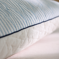 Kühlendes Gel-Farb-Kissen aus geschreddertem Memory-Schaum mit waschbarem Bezug, ergonomische Nackenstütze, Bettkissen