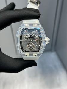 Montre mécanique de luxe haut de gamme Top Factory Tourbillon 56-01 en cristal avec saphir, montre tonneau tendance - Product Image 6