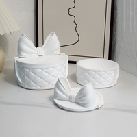 Candyer – Moule en silicone personnalisé pour boîte de rangement grande nœud papillon et boîte à bijoux pour résine époxy