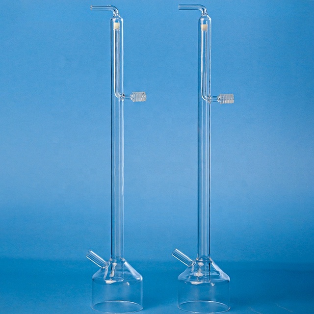 High Quality Heat Resistant Laboratory glassware Chemical Quartz Glass Distillation Flask Distilling Flask With Side Tube