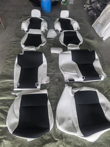 Accessoires de voiture Housses de siège sur mesure pour Jeep Grand Cherokee modèle Laredo (WK2) 5 Housses de siège Kits de sièges <span class=keywords><strong>Cuir</strong></span> de qualité supérieure - Product Image 1