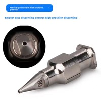 Aiguille de distribution de type split haute précision en acier inoxydable Musashi, buse de seringue légère, sans alimentation électrique, garantie 3 mois