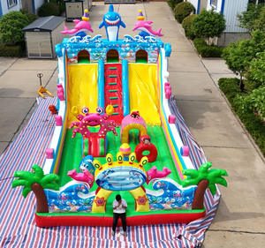 Parco <span class=keywords><strong>Divertimenti</strong></span> Gigante, Grande Casa Gonfiabile, Mondo Oceanico Gonfiabile, Grande Parco <span class=keywords><strong>Divertimenti</strong></span> Gonfiabile, Castello Gonfiabile, Area <span class=keywords><strong>Divertimenti</strong></span> 8*9m - Product Image 2