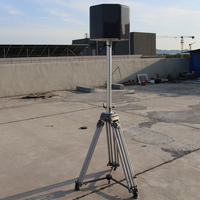 Détecteur de drones fixe Lufei, portée 10 km, UAV IP66, détection FPV 360°, 50+ cibles, détection de signaux explosifs fréquence 70 MHz-6 GHz