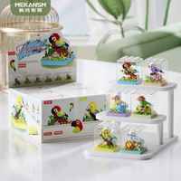 Nouveautés Jouets Animaux - Modèles d'Insectes et d'Oiseaux, Ensembles de Blocs de Construction Miniatures à l'Échelle 1:36, Décorations DIY pour Noël, Jouets Éducatifs