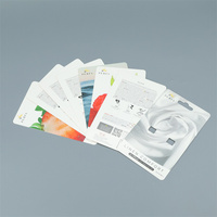 Vente en gros de cartes à insertion blister en carton à impression coulissante Cartes papier à impression personnalisée pour l'emballage des produits