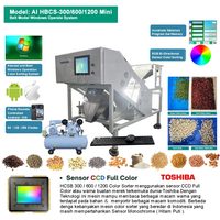 Machine de tri intelligente par IA pour noix, grains de café, cerises, ail, piments, olives, tomates, viande séchée, avec trieur de couleur en plastique