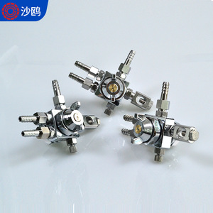 Boquillas para Pistola de Pulverización Lumina ST-5 ST-6, Aleación de Zinc, Rosca Externa, Presión de Aire 0.25-0.4 Mpa, para Soldadura por Ola - Product Image 1