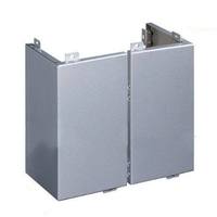 Panneaux en aluminium revêtus de fluorocarbone pour murs-rideaux de bâtiments : Panneaux de bardage architecturaux résistants à la corrosion pour l'extérieur