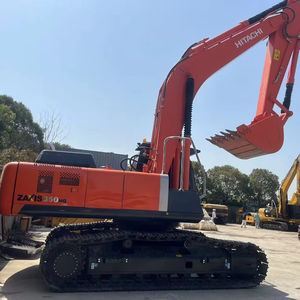 รถขุดไฮดรอลิกแบบตีนตะขาบ Hitachi ZX350 ประสิทธิภาพสูง ของแท้จากญี่ปุ่น รับประกัน 1 ปี มอเตอร์ปั๊มใหม่ 90% เน้นการใช้งานเครื่องยนต์ - Product Image 1