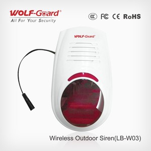 Беспроводная система сигнализации Wolf-Guard LBW03 Auto 433.92 МГц с сертификатом CE, двухлетней гарантией, уличная стробоскопическая сирена, точечная сигнализация - Product Image 5