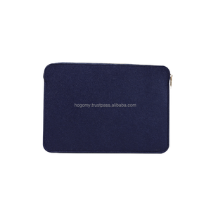 High Quality Lightweight Navy Blue Felt Laptop Sleeve Bag Notebook Cover Premium Product Type - Product Image 6