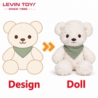Ours en peluche personnalisé avec t-shirt, bandana ou tablier – Cadeau promotionnel d'entreprise OEM/ODM, mascotte de marque