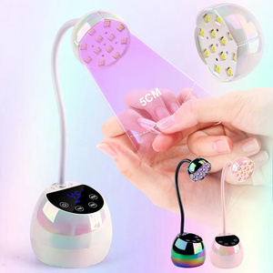 Lampe UV LED pour ongles, séchoir à gel sans fil X Flash Cure, séchoir à ongles portable USB à capteur automatique avec col de cygne et 4 minuteurs - Product Image 2