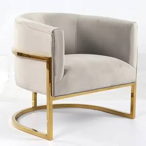 Cheap Furniture Living Room Modern <b>Sofa</b> <b>Set</b> <b>Price</b> Gold Metal Velvet Dining Chair Sillas De Metal Con Madera Custom Makeup Chair - Product Image 3