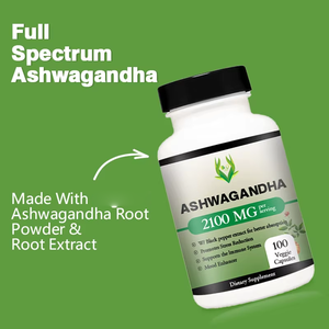 Capsules d'Ashwagandha personnalisées à marque distributeur, extra-fortes 2100mg, pour le soulagement du stress, le soutien énergétique, l'amélioration de l'énergie, la libération d'énergie et l'équilibre émotionnel - Product Image 5