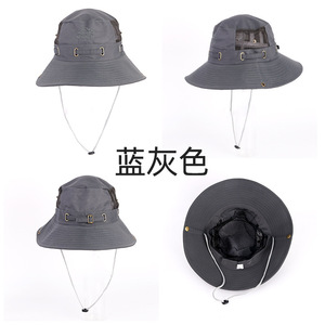 Bucket <b>Hat</b> Breathable Wide Brim Sun Protection Outdoor Fishing Hiking Beach Travel <b>Hat</b> For Men Women <b>Summer</b> - Product Image 3