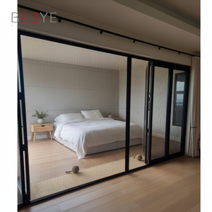 Puerta Mosquitera Plegable Retráctil Moderna con Marco de Aluminio, Malla Antimosquitos de 20x20, Lavable - Product Image 4